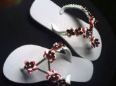 Chinelos Havaianas com Miçangas Cod: 000012