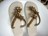 Chinelos Havaianas com Miçangas Cod: 000020