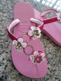 Chinelos Havaianas com Miçangas Cod: 000017