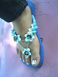 Chinelos Havaianas com Miçangas Cod: 000013